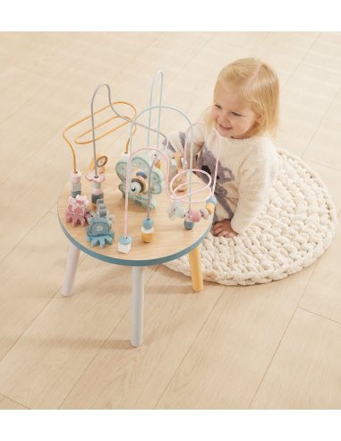 Medinis edukacinis staliukas VIGA PolarB - Montessori persidengimas