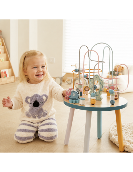 Wooden Educational Table VIGA PolarB - Interlacing Montessori