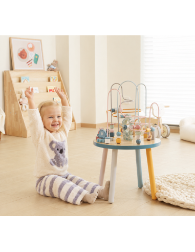 Medinis edukacinis staliukas VIGA PolarB - Montessori persidengimas