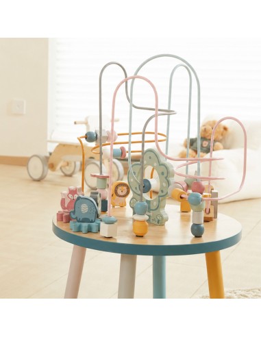 Medinis edukacinis staliukas VIGA PolarB - Montessori persidengimas