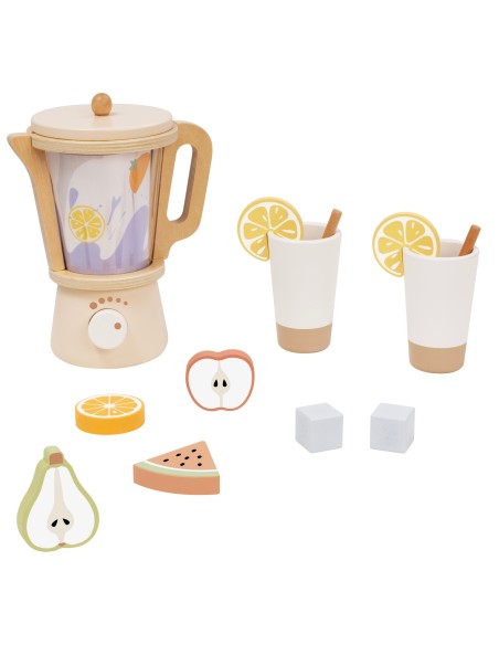 Medinis trintuvo rinkinys su priedais Tooky Toy - Gaminti smagu!