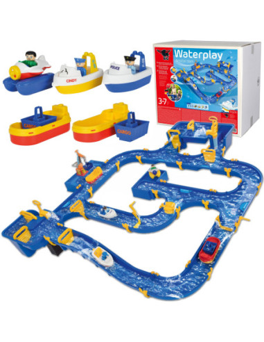 BIG Wielki Port Wodny Amsterdam waterplay łódki