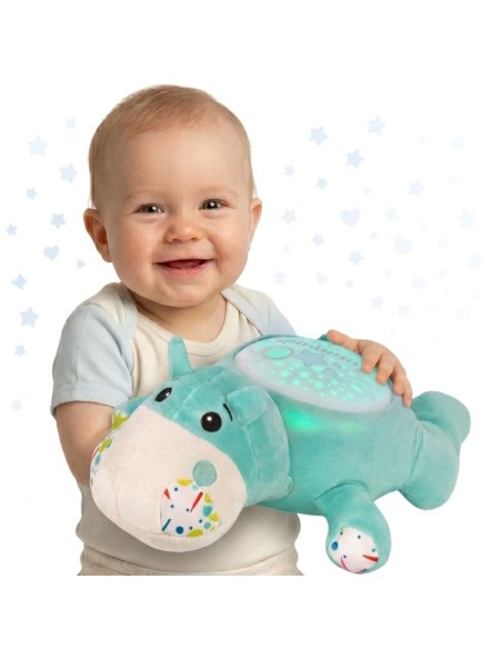 WOOPIE BABY 2-in-1 Hippo Projector Cuddly Toy - Sleep Aid