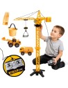 WOOPIE Remote Controlled Crane 103 cm + Excavator Truck