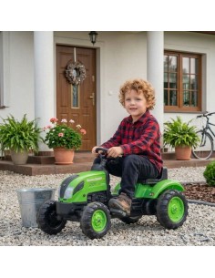 FALK Country Farmer Traktorek na Pedały z Przyczepką Zielony 2-5 lat 2