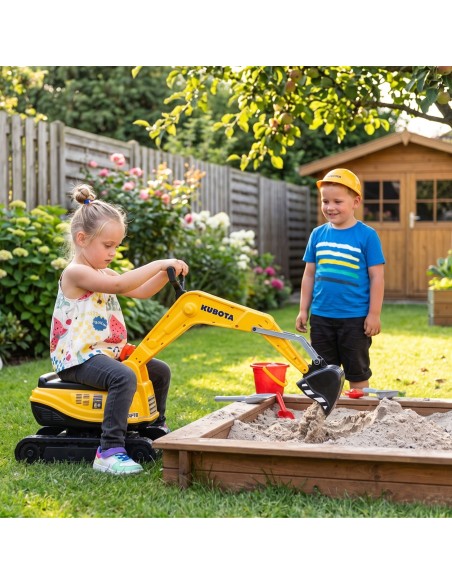 FALK Komatsu Swing Excavator with Shovel and Helmet - Attractive offer