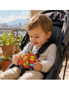 WOOPIE Interaktives Keyboard, Bus mit Löwe, Musikspielzeug 18m+ 2