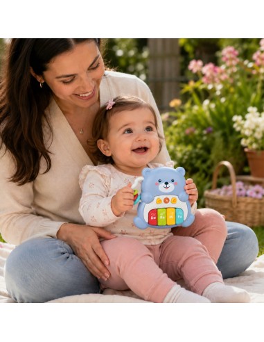 WOOPIE BABY Interaktyvus muzikos meškiukas - Muzikinis žaislas