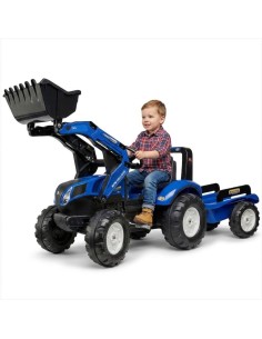 Traktor FALK New Holland T8 z Łyżką i Przyczepą 3-7 lat