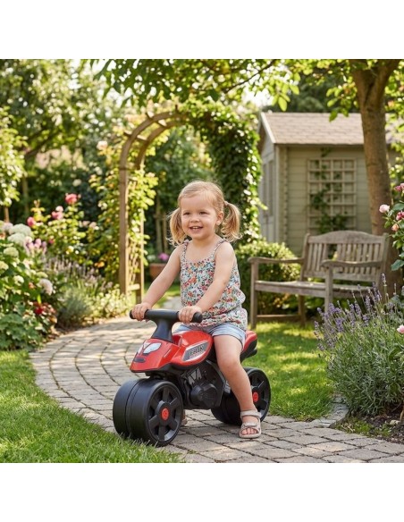 FALK Red Racing Ride-on with Wide Wheels 1+ - Toy for Children