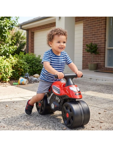 FALK Red Racing Ride-on with Wide Wheels 1+ - Toy for Children