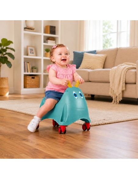 FEBER Casual Ride-on Pusher with 360° Swivel Wheels 1+