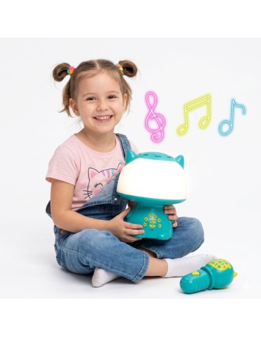 RGB Lamp with Bluetooth Speaker - WOOPIE Turquoise