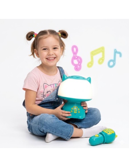 RGB Lamp with Bluetooth Speaker - WOOPIE Turquoise