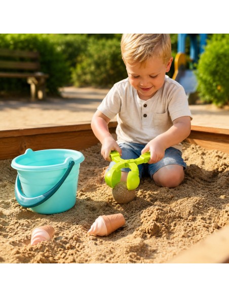 WOOPIE Sandspiel-Set FUN ICE CREAM 15-tlg. Schneeball-Fabrik