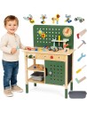 Montessori Educational Workshop Woopie GREEN - Wooden with Tools
