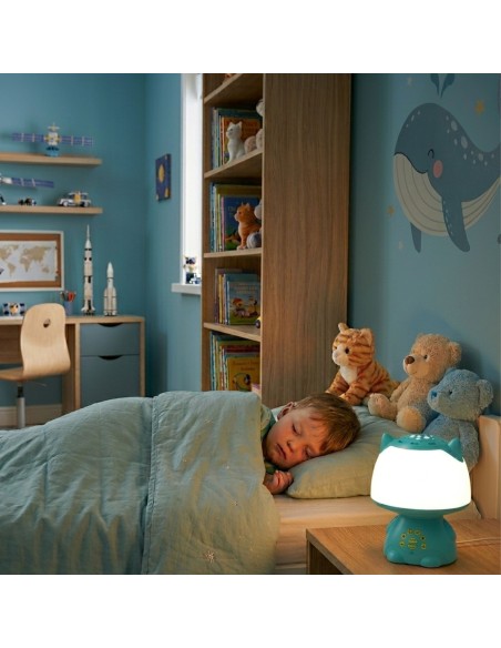 RGB-Lampe mit Bluetooth-Lautsprecher – WOOPIE, Türkis