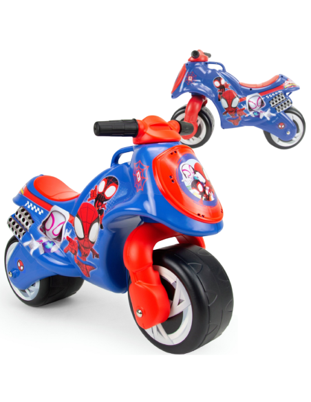 INJUSA Jeździk MOTOR Odpychacz SPIDERMAN IML