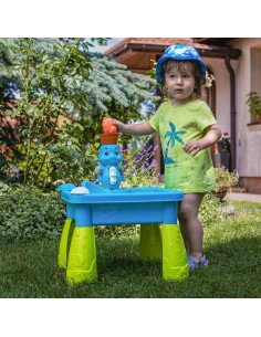WOOPIE Water Table 2 in 1 Sandbox Duck Waterfall 9 accessories 2