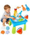 WOOPIE Water Table 2 in 1 Sandbox Duck Waterfall 9 accessories