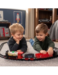 29-element Electric Train WOOPIE - Train with Smoke 2