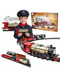 29-element Electric Train WOOPIE - Train with Smoke