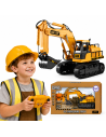 WOOPIE Large Remote Controlled Excavator on Tracks 7 Functions Sound + Acc.