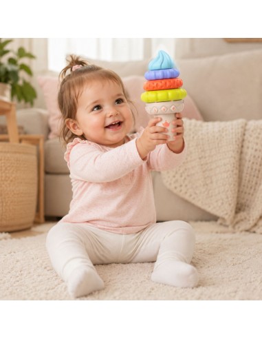 WOOPIE BABY Muzyczny Lód Edukacyjny Układanka - Rozwój i Zabawa