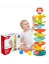 WOOPIE BABY Kulodrom Tor Kulkowy Spirala + 6 Kulek - Zabawka dla Dzieci