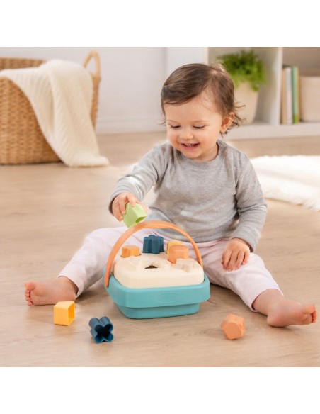 SMOBY Little Green Sorter – Körbchen aus Bioplastik für Kinder