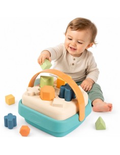 SMOBY Little Green Rūšiuoklis – krepšelis iš bioplastiko vaikams 2