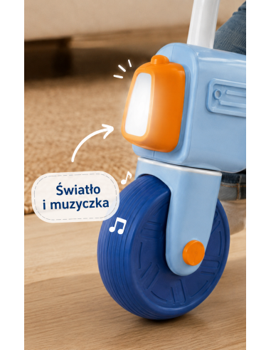 WOOPIE Laufrad-Rutscher interaktiv Licht & Sound