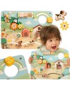 Classic World Farm Manipulative Board - Sensory Toy