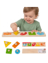 Wooden Geometric Puzzle Shape Sorter Classic World-Puzzle