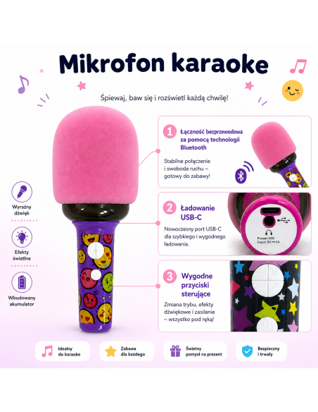 MINGYE Wireless Karaoke Microphone - Musical Toy