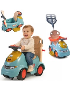 FEBER Lauflernwagen Schiebewagen Wippe 5-in-1 CASUAL PUSH N'GO – Multifunktionales Spielzeug