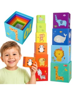 Klocki Classic World Magic Box – Edukacinis galvosūkio bokštas