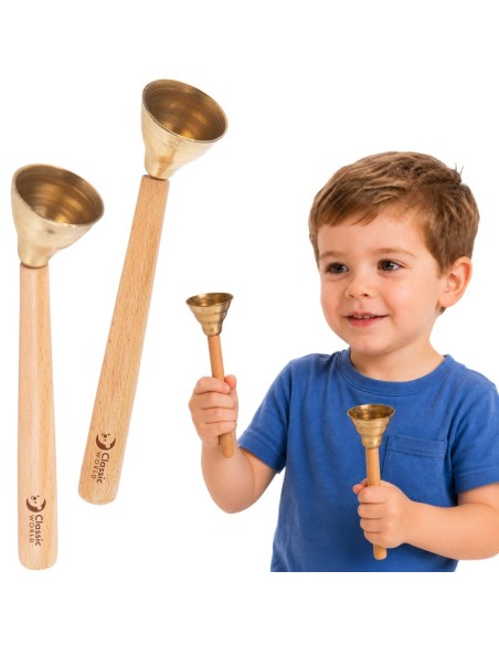 CLASSIC WORLD EDU Dzwoneczki Touch Bells – Muzikinis instrumentas