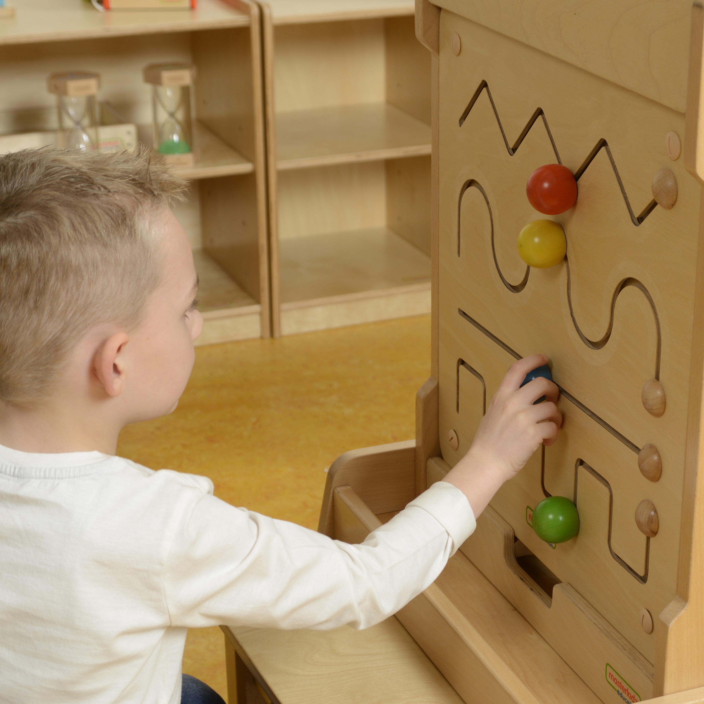 Tablica przesuwna mała motoryka montessori