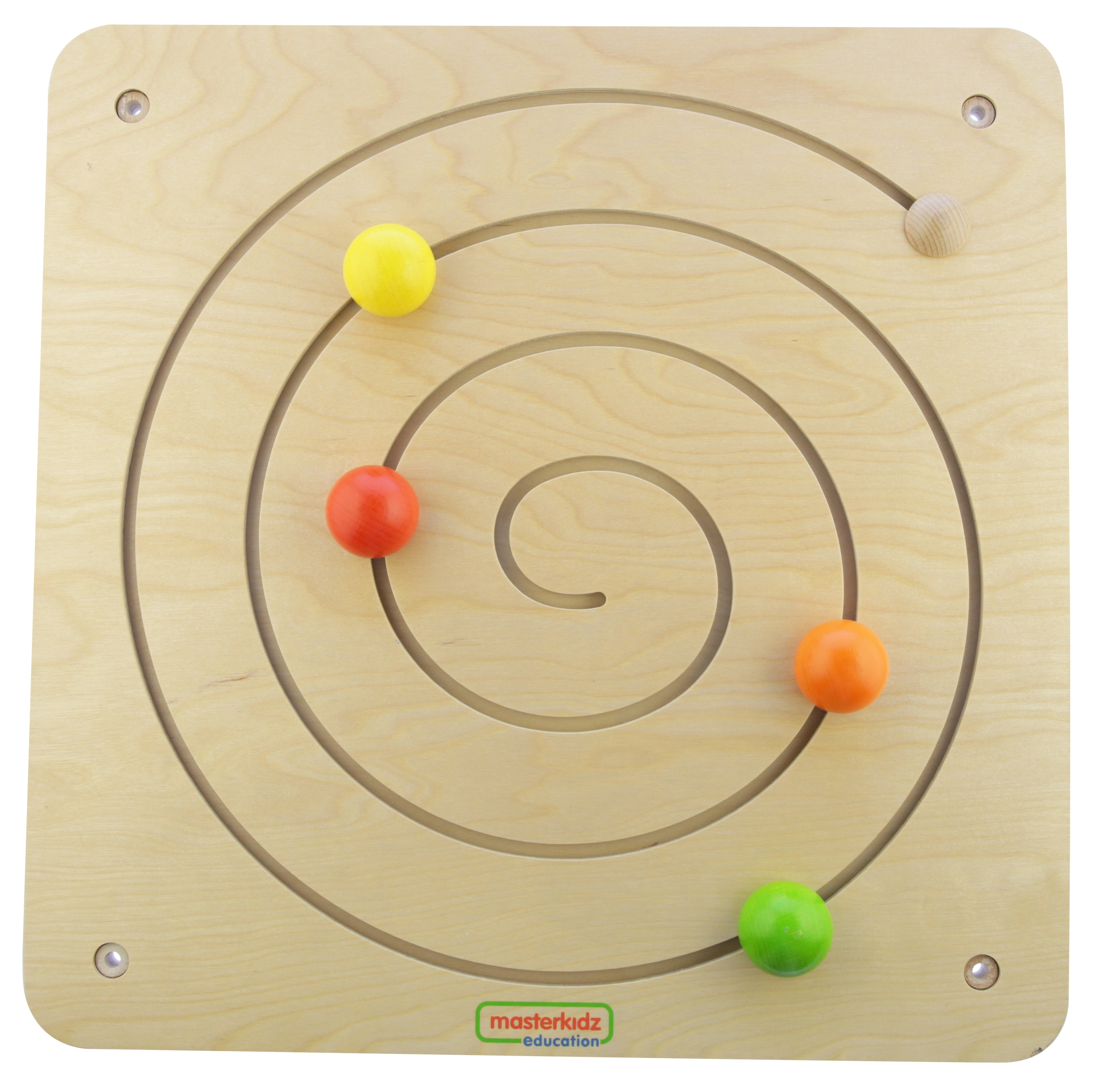 Tablica przesuwna spiralny labirynt montessori