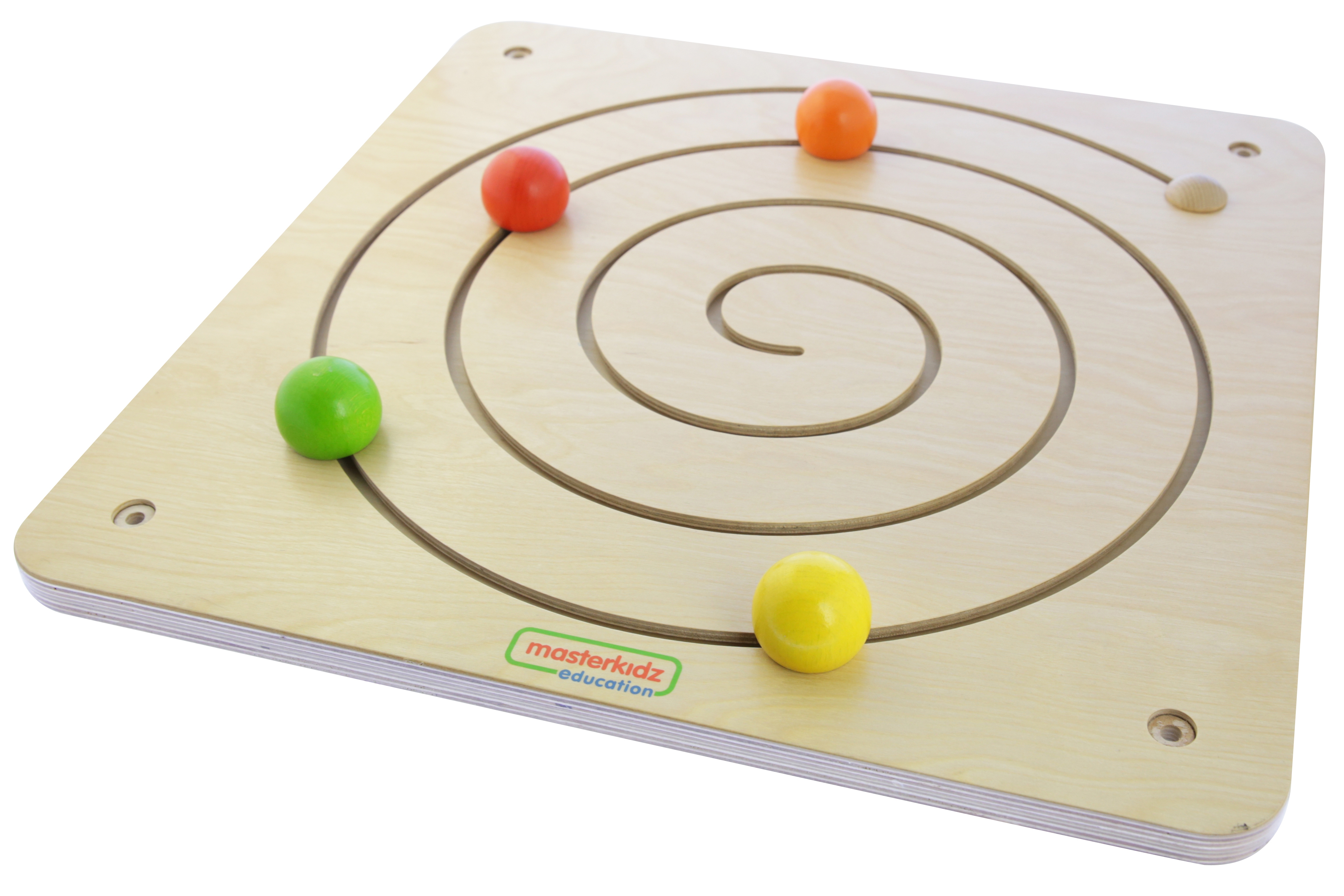 Tablica przesuwna spiralny labirynt montessori