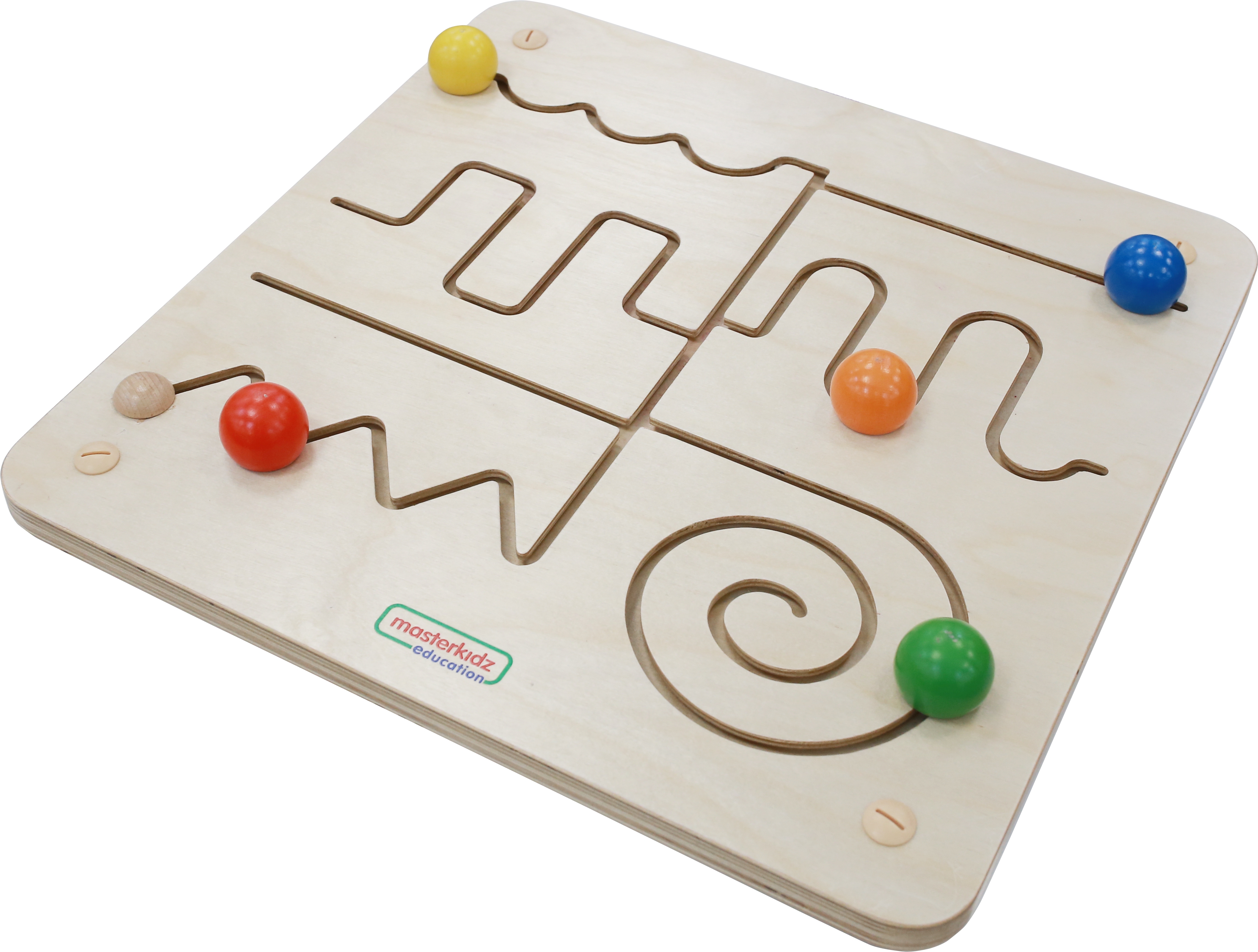 Tablica edukacyjna labirynt montessori