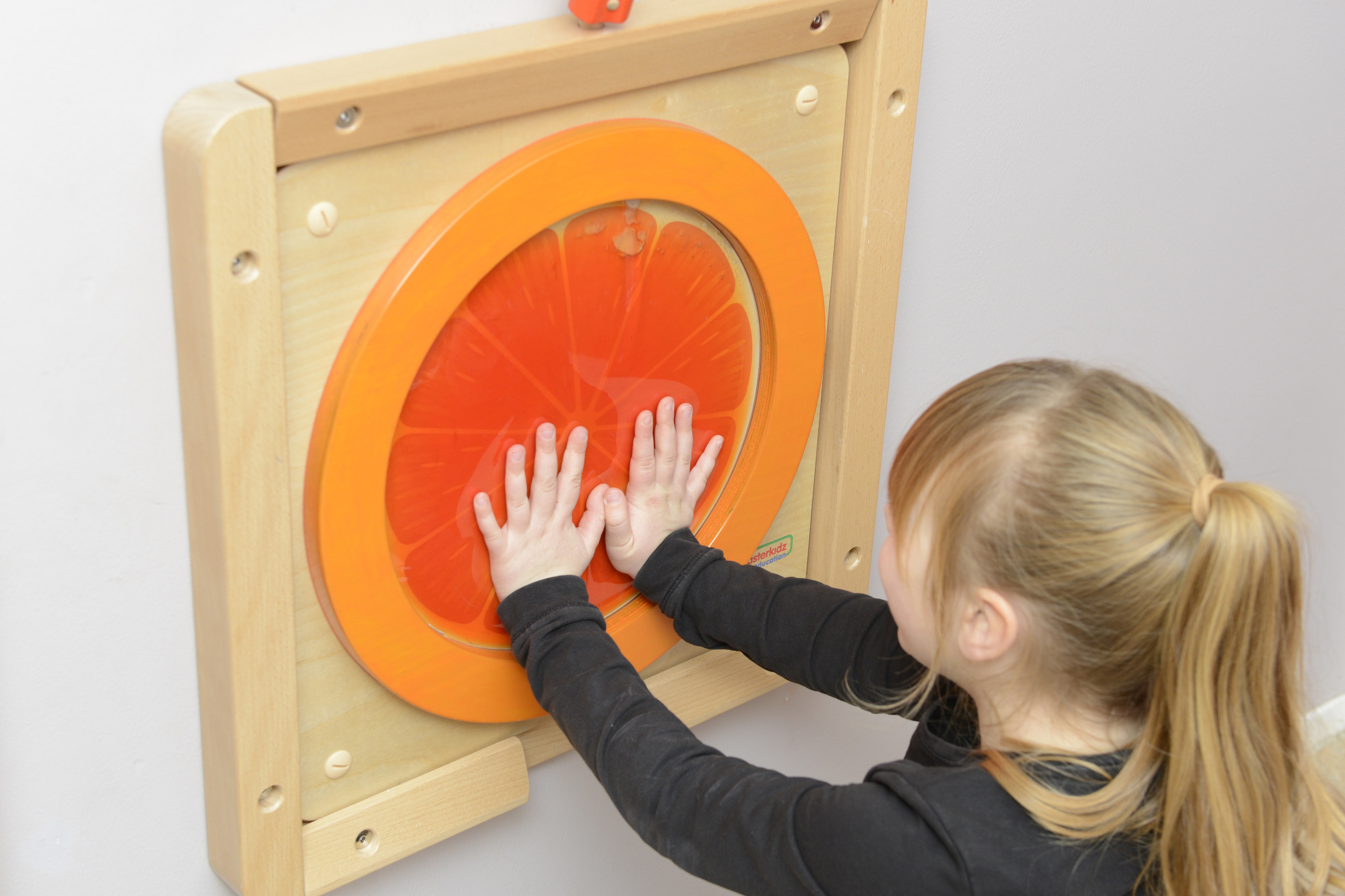 Tablica edukacyjna sensoryczna pomarańcza