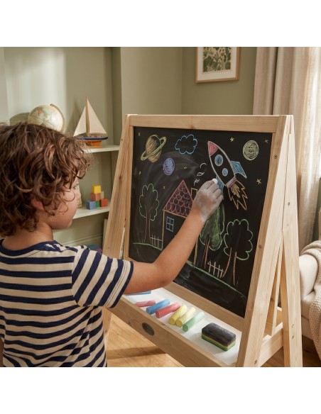 Medinė kreidinė lenta CLASSIC WORLD EDU - Edukacinis žaislas