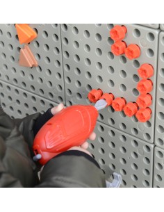 MASTERKIDZ įrankių rinkinys su suktuvu-gręžtuvu - 8 elementai STEM 2