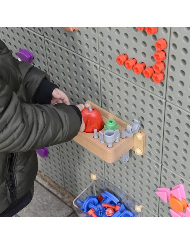 Zestaw Narzędzi z Wkrętarką MASTERKIDZ - 8 Elementów STEM
