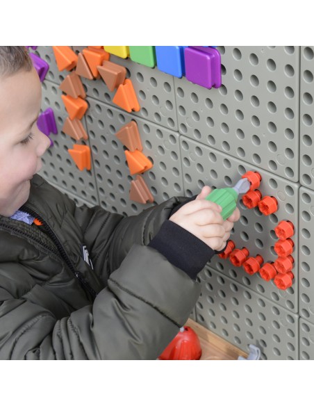 Zestaw Narzędzi z Wkrętarką MASTERKIDZ - 8 Elementów STEM