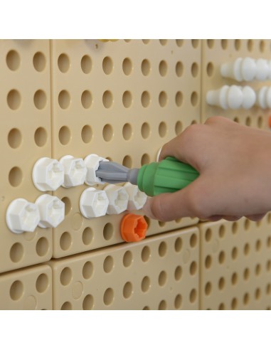 Zestaw Narzędzi z Wkrętarką MASTERKIDZ - 8 Elementów STEM