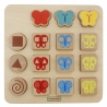 MASTERKIDZ Montessori Color and Pattern Matching Puzzle