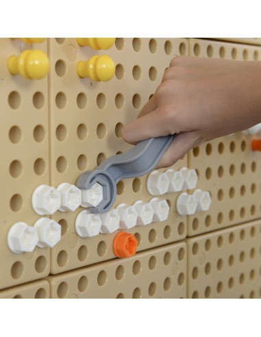 Zestaw Narzędzi z Wkrętarką MASTERKIDZ - 8 Elementów STEM